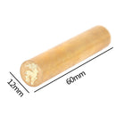 Retro Cylindrical Seal Wax Brass Envelope Seal Stamp Customs Accessory (H) Newly