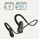 Induction Music Bone Conduction Headset Headphone Memory Earphones Waterproof