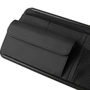 Car Auto Sun Visor Organizer Bill Pen Card Holder Sunglasses Case (Black) Newly