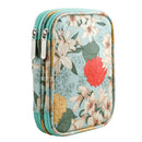 Handmade Weave Sewing Tools Storage Bag Floral DIY Crochet Bags (Green) Newly