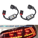 2pcs Dynamic Turn Signal Adapter LED Taillight Cable Harness Accessory for Golf
