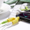 3.5mm Extension Earphone Audio Splitter 1 Male to 2 Female Adapter (Yellow)