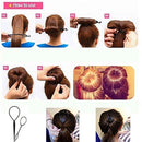 Accessories Barber tool Twist Curler Hair Braiding  Hair Clip Bun Roller Maker
