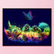 Full Embroidery Cat Butterfly Printed Cross Stitch 11CT 3 Strand Cotton Kit