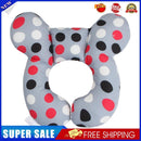 Cute Baby Head Protector Pillow Kid Toddler Prevent Injured Pad (Red Black)