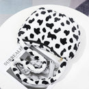 Capacity Cow Grain Fluffy Plush Messenger Bag Crossbody Handbags Shoulder Bags