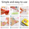 6pcs 5D Diamond Painting Stickers Kit DIY Cartoon Cup Phone Decor Kids (ST0