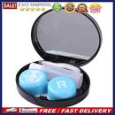Portable Fashion Travel Square Contact Lens Case Set Glasses Wearing Tools