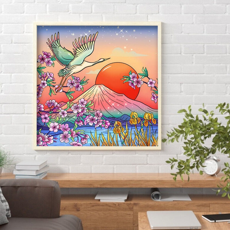 Diamond Painting Partial Special Drill Landscape Picture of Rhinestone