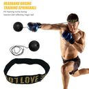 Boxing Reflex Speed Training PU Punch Ball Elastic Headband Set for Boxer Newly