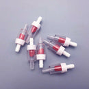 10pcs Tracheal Check Valve Fish Tank Aquarium Non Return Air Pump (Red L) Newly