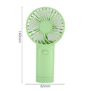 USB Mini Wind Power Handheld Fan Portable Summer Travel Office Small Cooling Fan