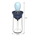 Silicone Oil Bottle BBQ Grill Brush Liquid Oil Pastry Baking Tools (Blue)
