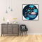 Part Embroidery Stamped Cross Stitch DIY lotus pool Cotton Thread 11CT