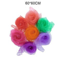 9pcs sensory scarves rainbow juggling fashion dance ballet gymnastics Y5N5
