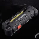 Portable COB Flashlight Rechargeable Work Camping Torch Folding Light (S) Newly