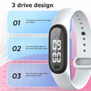 Q2 Ultrasonic Mosquito Repellent Watch Anti Pest Bug Drive Bracelet (White)