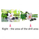 5D DIY Diamond Painting Flower Bamboo Cross Stitch Embroidery Rhinestones Mosaic