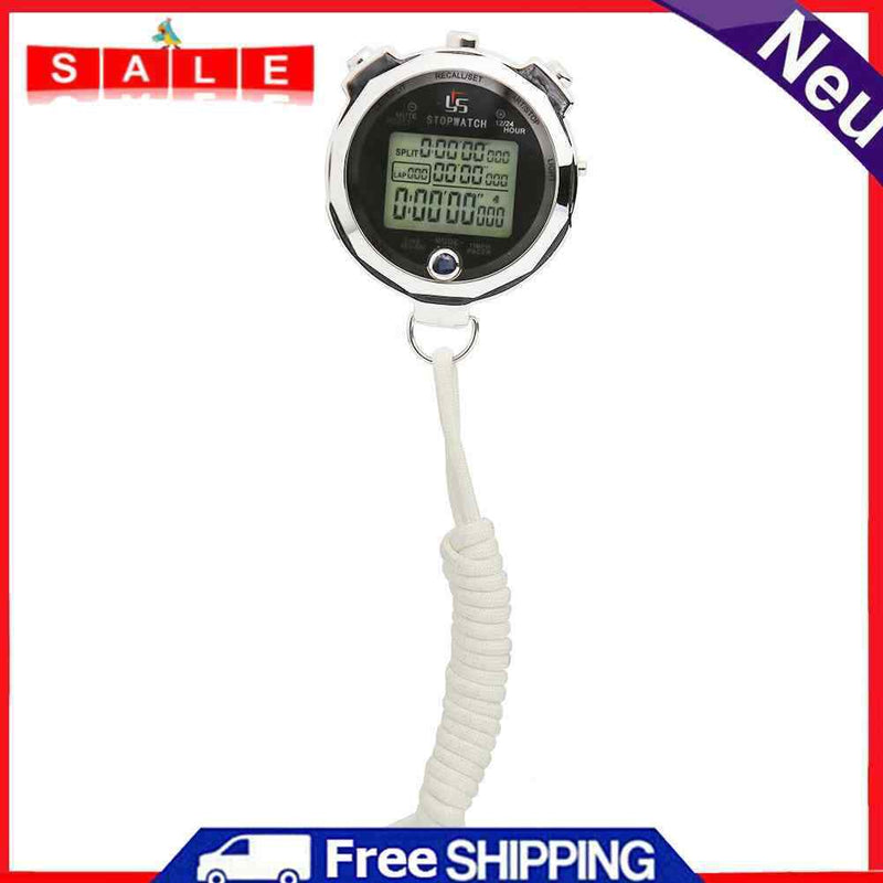 Ruie Multifunction Sports Stopwatch Handheld Digital Chronograph Timer Stopwatch