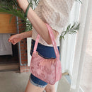 Fashion Women Casual Letters Printing Small Shoulder Underarm Bag Purse Handbags