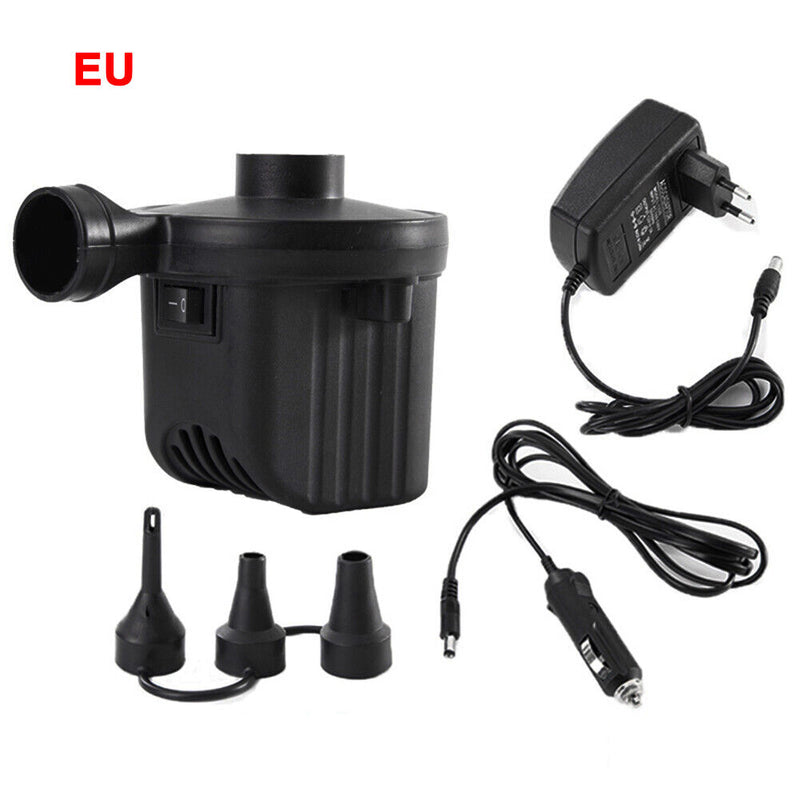 Electric Air Pump Inflatable Mattress Air Compressor Pump for Home Car (EU)