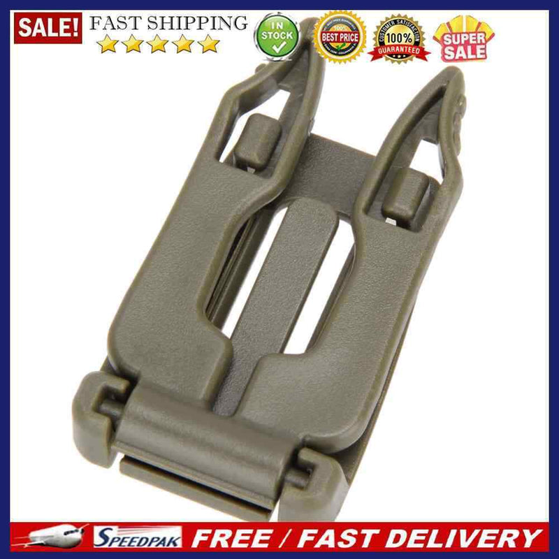 5pcs/lot Molle Strap EDC Backpack Bag Webbing Connecting Buckle Clip