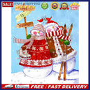 5D DIY Diamond Painting Snowman Full Round Drill Mosaic Art Picture Rhinest