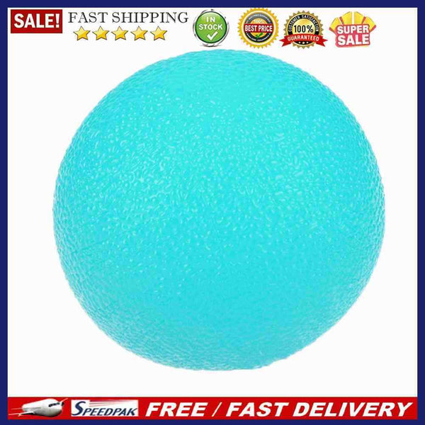 Hand Grip Muscle Power Train Jelly Fitness Finger Exerciser Ball(Green)
