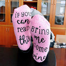 Thicken Women Coral Fleece Socks Calf Socks Absorb Sweat Sleep Socks (Pink)