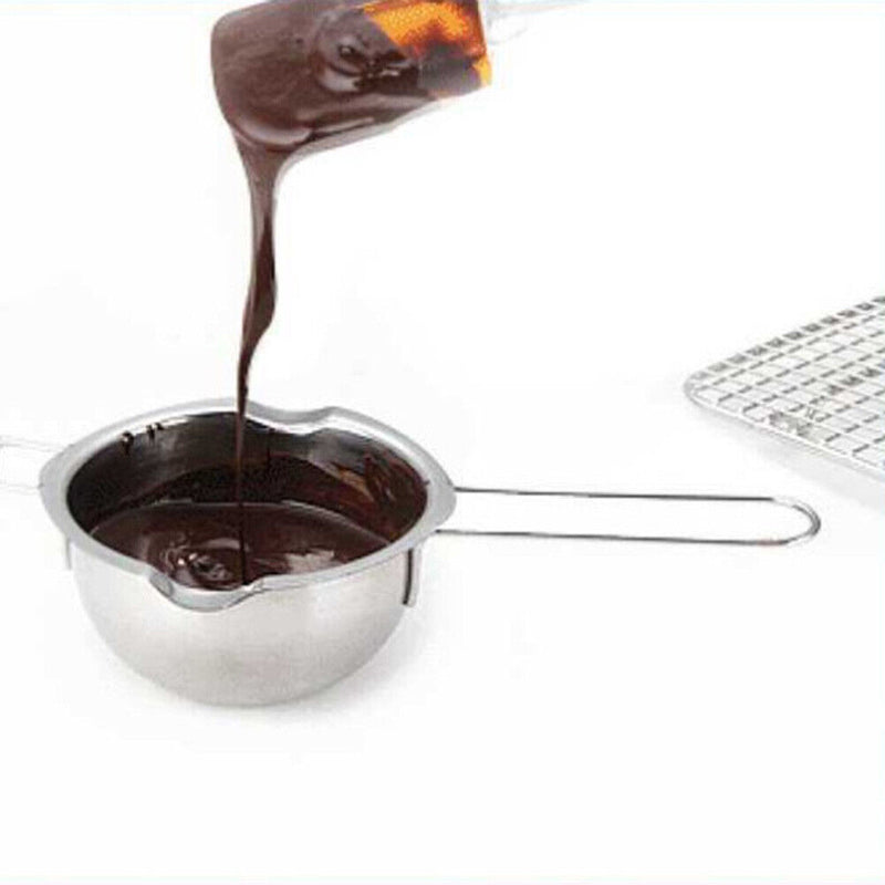 Stainless Steel Chocolate Butter Melt Pot DIY Kitchen Dessert Baking Tool Newly