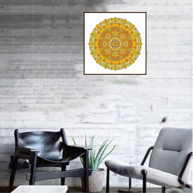 5D Part Special Shaped Diamond Painting Mandala Pattern Cross Stitch (BJ02)