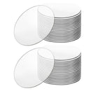 Crafts Water Resistant Thick Round Shape Circle Clear Acrylic Sheet Transparent