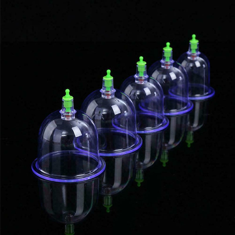 12pcs Cupping Vacuum Massage Cups Set Therapy Health Acupuncture Chinese B8G7