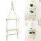 Decoration Hanging Basket Plants Holder Basket Flower Pot Hanging Cotton Rope