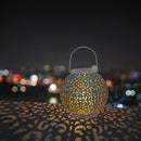 Creative Hollow Ball Solar LED Lantern Light Garden Yard Pathway Lighting Lamp