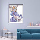 Full Drill Mosaic Rhinestone Picture DIY Elegant Princess 5D Diamond Painting