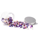 200pcs Retro Fire Paint Sealing Wax Tablet Pill Stamp Envelope (Purple)