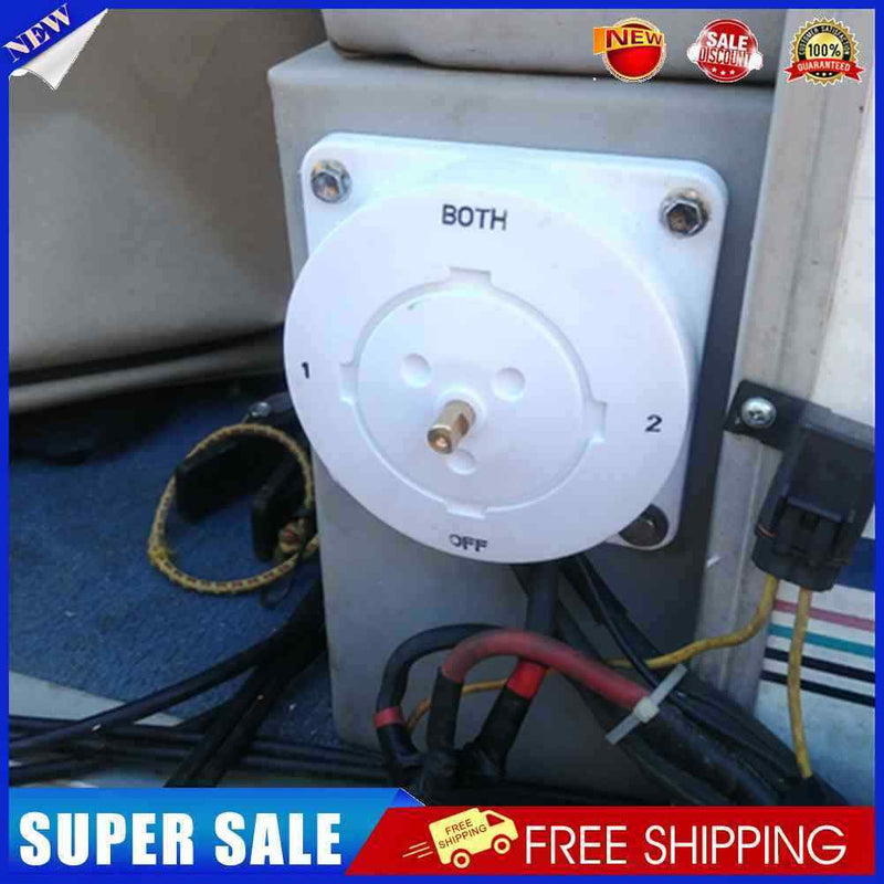 300A 1 Off 2 Both Distribution Marine Boat Battery Selector Switch for RV Truck