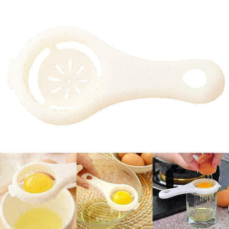 Kitchen Tool Gadgets Egg Yolk White Separator Divider Sieve Convenien 7Y9I L6M9