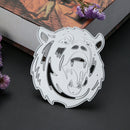 Tiger Head Scrapbooking DIY Handmade Craft Cutting Die-136402 UK