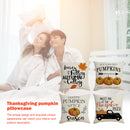 Pumpkin Pillow Covers Zippered Square Pillowcase Harvest Festive Decorations