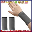 1 Pair Breathable Wristband Ice Silk Sweat-absorbent Sports Running Wrist Bra