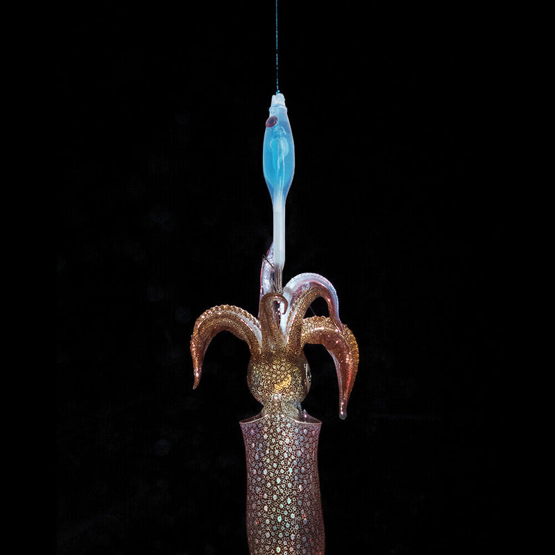 2pcs Wood Shrimp Fishing Squid Jigs Lure Cuttlefish Hook Fishing Explosion Hook