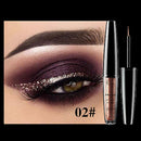 16 Colors Liquid Eyeliner Waterproof Lasting Metallic Shimmer Eye Liner (02