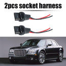 2pcs 7440 T20 Bulb Socket Pre Wired Male Adapter for Automotive Car Turn Signal