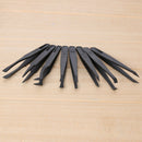 8PC Anti Static Plastic Tweezers Heat Resistant ESD Safe Plastic Pin