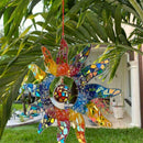 Unique Sun Home Garden Yard Decoration Rainbow Sun Hanging Pendant H0X5