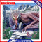 Pterodactyl and Wolf Diamond Painting 5D DIY Full Round Drill
