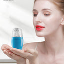 Silicone Ice Ball Face Massager Skin Care Lifting Contouring Tools (Blue)