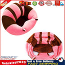 Sofa Support Seat Cover Baby Plush Chair Learning To Sit w/o Filler (7) Newly